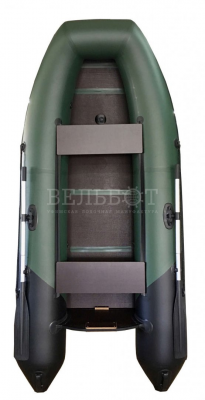 Лодка ПВХ Камыш 3000 (складная слань + надувной киль) моторная