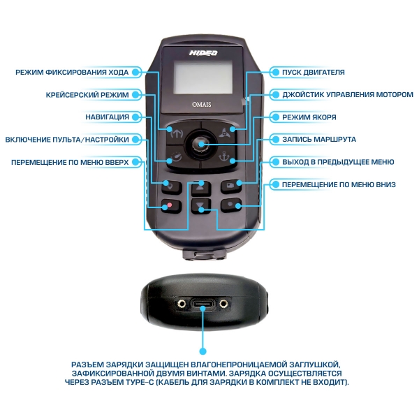 с функцией «Якорь» — HIDEA OMS150S 60″